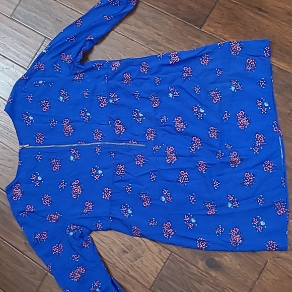 Old Navy Indigo Floral Dress - Picture 2 of 7